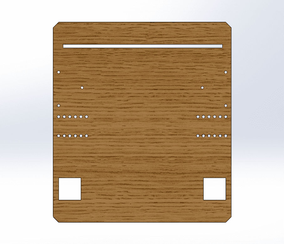 Main chassis CAD render
